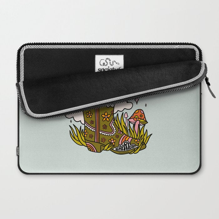 Capricorn Cowboy Boots Laptop Sleeve Gallery Image 2