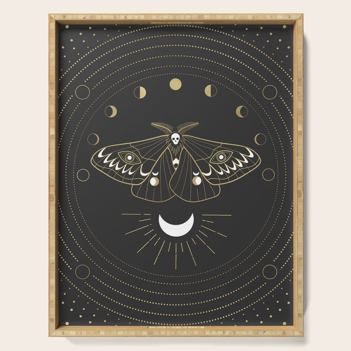 The Moon Moth Serving Tray Gallery Image 1