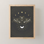 The Moon Moth Mini Art Print Gallery Image 1