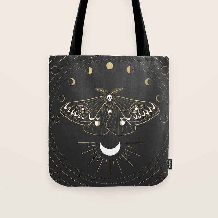 The Moon Moth Tote Bag Gallery Image 1