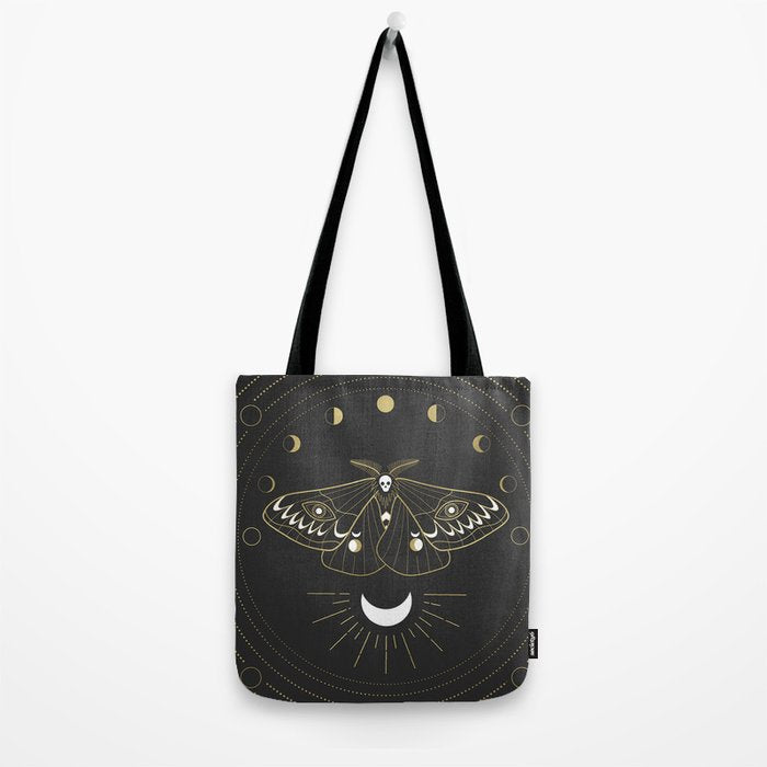 The Moon Moth Tote Bag Gallery Image 2