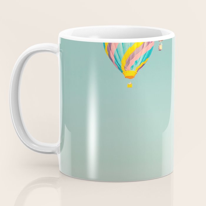 Up Above - Hot Air Balloons Over Clouds Coffee Mug Gallery Image 3