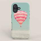Up Above - Hot Air Balloons Over Clouds iPhone Case Gallery Image 1