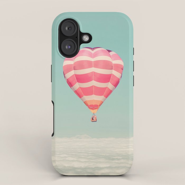 Up Above - Hot Air Balloons Over Clouds iPhone Case Gallery Image 1
