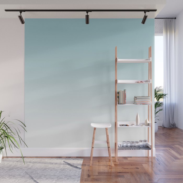 Ombre Sea Sparkle Wall Mural Gallery Image 1