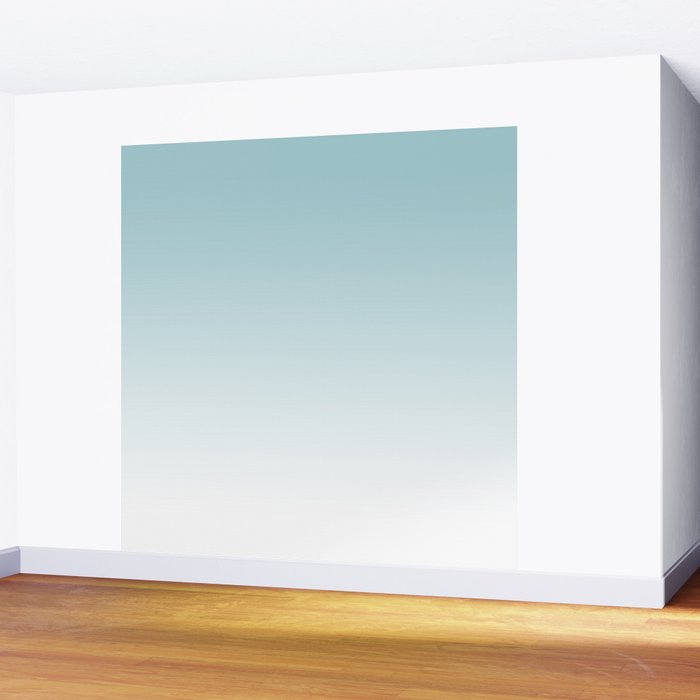 Ombre Sea Sparkle Wall Mural Gallery Image 2