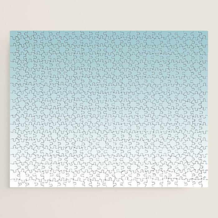 Ombre Sea Sparkle Jigsaw Puzzle Gallery Image 1