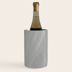 Black and gray abstract shape Wine Chiller Gallery Image 1