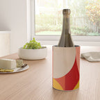 shapes of red mid century art Wine Chiller Gallery Image 4