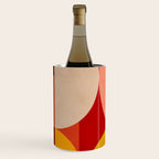 shapes of red mid century art Wine Chiller Gallery Image 1