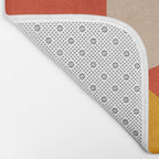 shapes of red mid century art Bath Mat Gallery Image 2