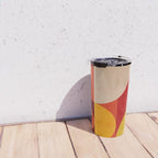 shapes of red mid century art Travel Mug Gallery Image 4