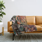 Beautiful Forest VII Throw Blanket Gallery Image 1