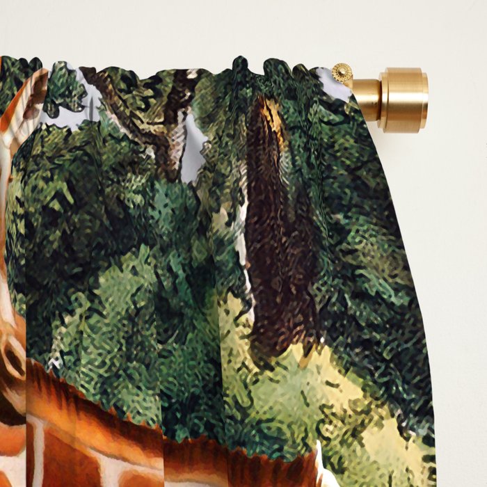 Beautiful Forest VII Window Curtain Gallery Image 2