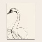 Swans in Ink - Elegant Minimalist Art Notebook Gallery Image 4
