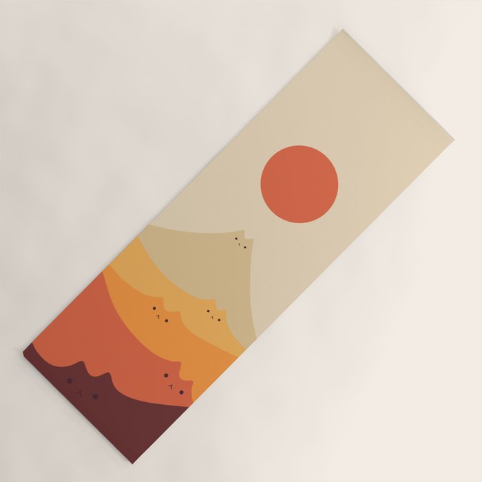 Cat Landscape 87 Yoga Mat Gallery Image 1