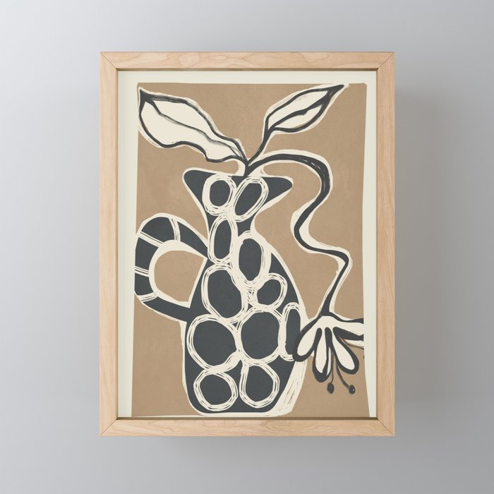 Abstract Botany 2 Mini Art Print Gallery Image 1