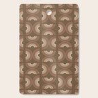 Retro Arches in Brown Cutting Board Gallery Image 1