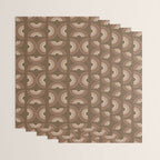 Retro Arches in Brown Wrapping Paper Gallery Image 3