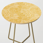 William Morris Marigold Golden Yellow Side Table Gallery Image 2
