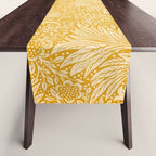 William Morris Marigold Golden Yellow Table Runner Gallery Image 1