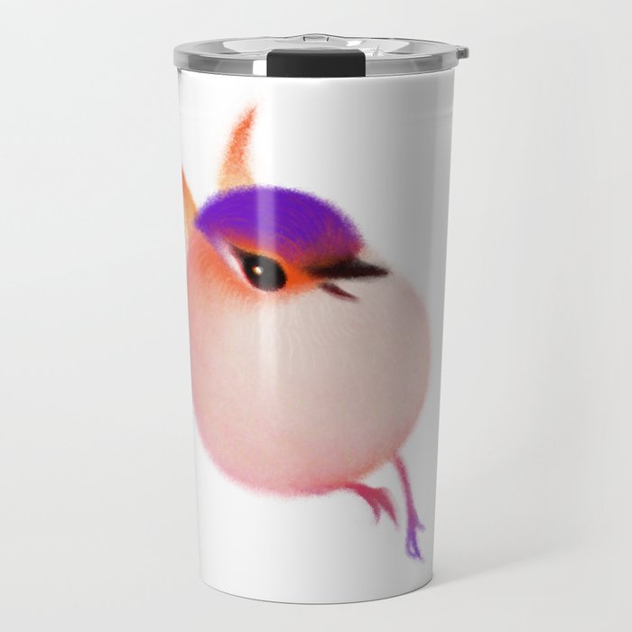 Kung fu bird Travel Mug Gallery Image 1