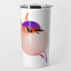 Kung fu bird Travel Mug Gallery Image 1