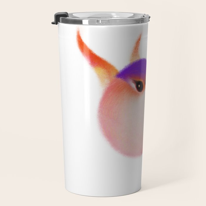 Kung fu bird Travel Mug Gallery Image 3