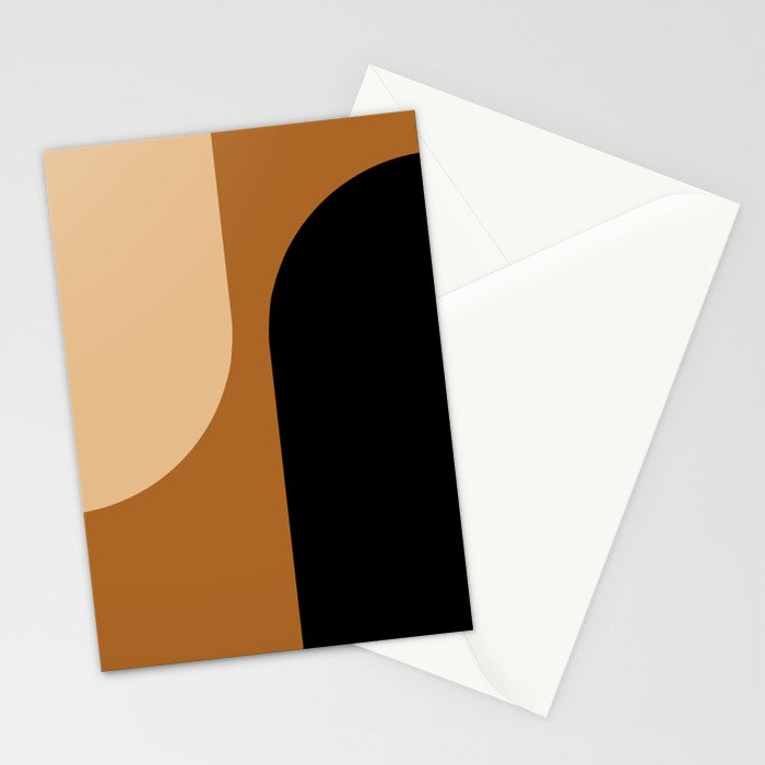 Modern Minimal Arch Abstract LXXX Stationery Card Gallery Image 2