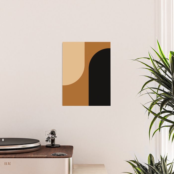 Modern Minimal Arch Abstract LXXX Poster Gallery Image 2