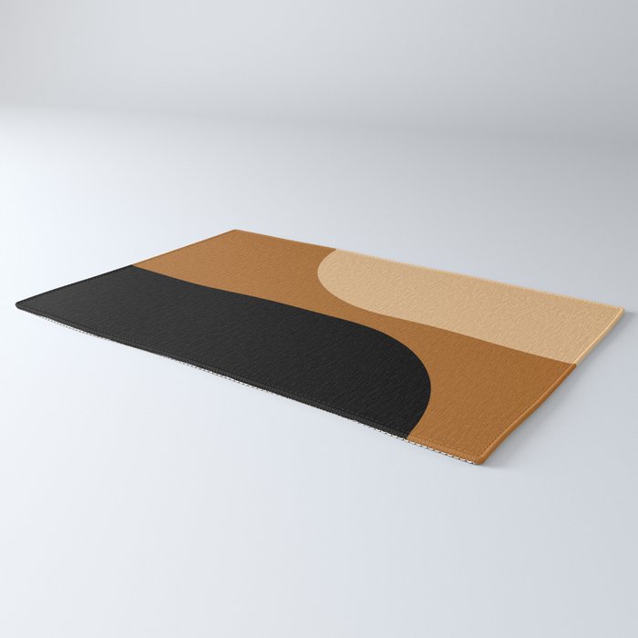 Modern Minimal Arch Abstract LXXX Rug Gallery Image 3