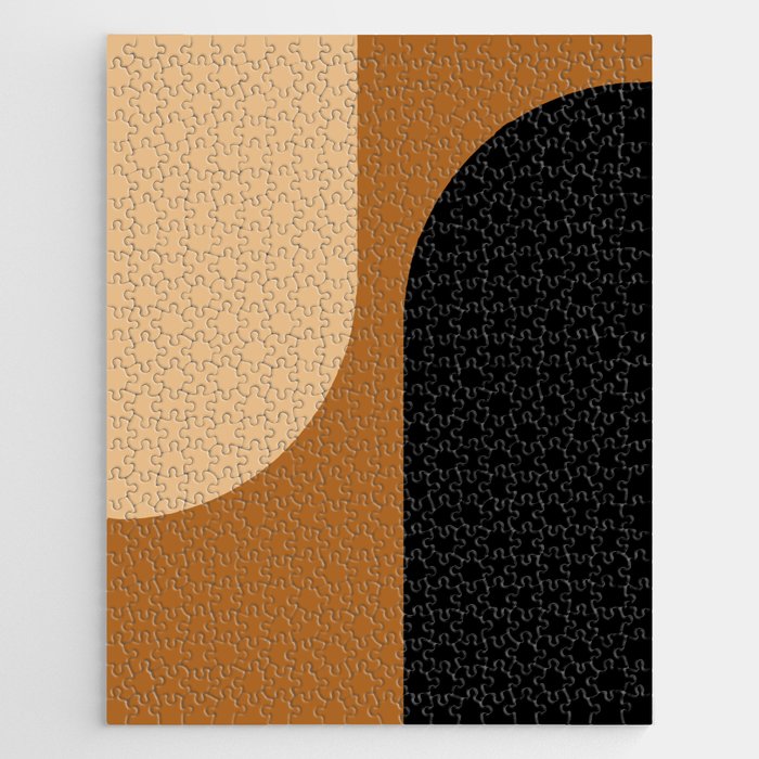 Modern Minimal Arch Abstract LXXX Jigsaw Puzzle Gallery Image 1
