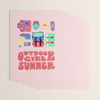 Outdoor Girl Summer Wrapping Paper Gallery Image 3