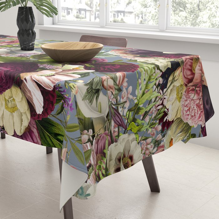 Modena Vintage Florals Tablecloth Gallery Image 3