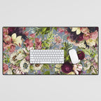 Modena Vintage Florals Desk Mat Gallery Image 1