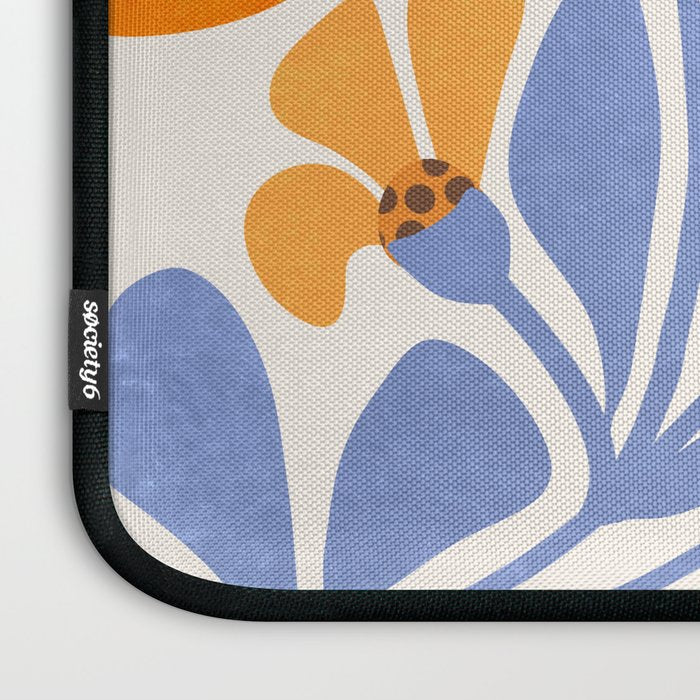 Joyful Sunflowers Floral Illustration Laptop Sleeve Gallery Image 3