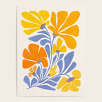 Joyful Sunflowers Floral Illustration Poster Gallery Image 4