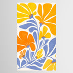 Joyful Sunflowers Floral Illustration Tablecloth Gallery Image 2