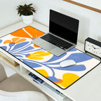 Joyful Sunflowers Floral Illustration Desk Mat Gallery Image 2