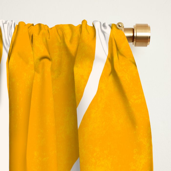 Joyful Sunflowers Floral Illustration Window Curtain Gallery Image 2