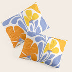Joyful Sunflowers Floral Illustration Pillow Sham Gallery Image 3