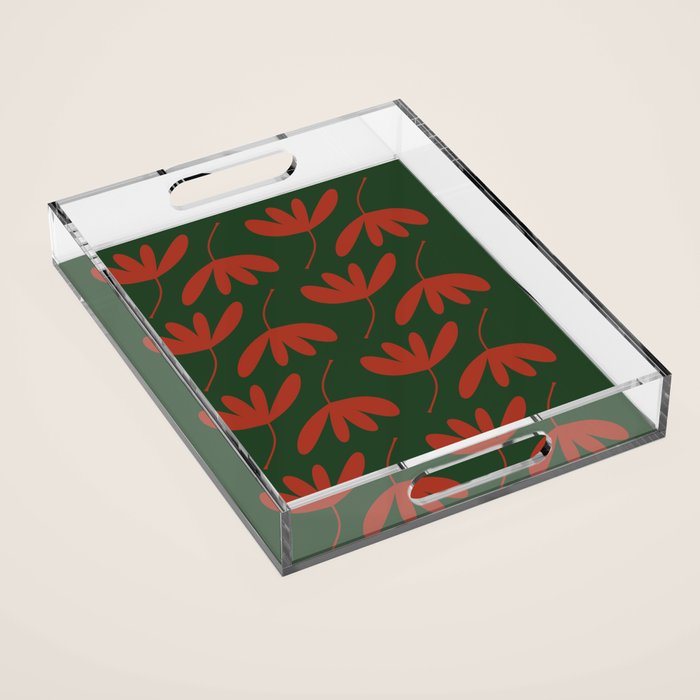 Flying Leaves Acrylic Tray Gallery Image 1