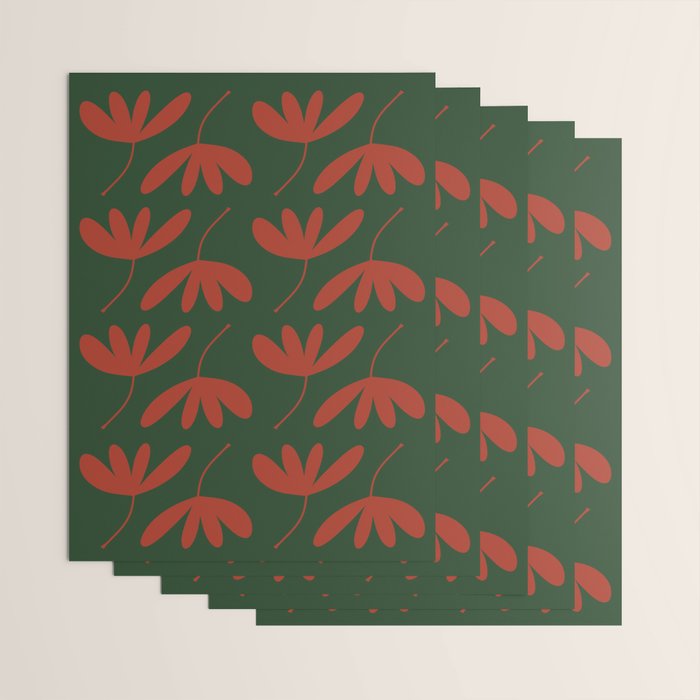Flying Leaves Wrapping Paper Gallery Image 3
