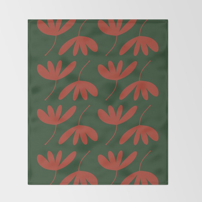 Flying Leaves Throw Blanket Gallery Image 2