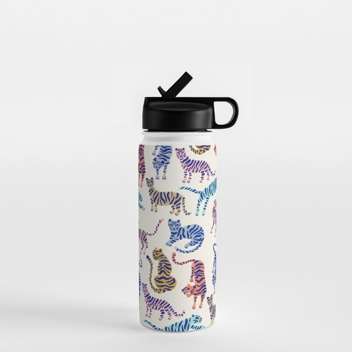 Tiger Collection - Indigo Palett Water Bottle Gallery Image 1