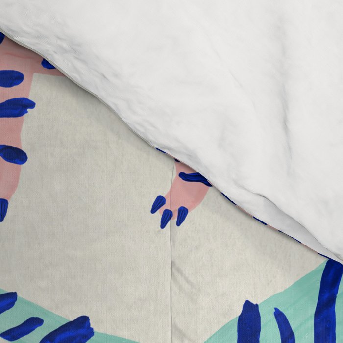 Tiger Collection - Indigo Palett Comforter Gallery Image 4