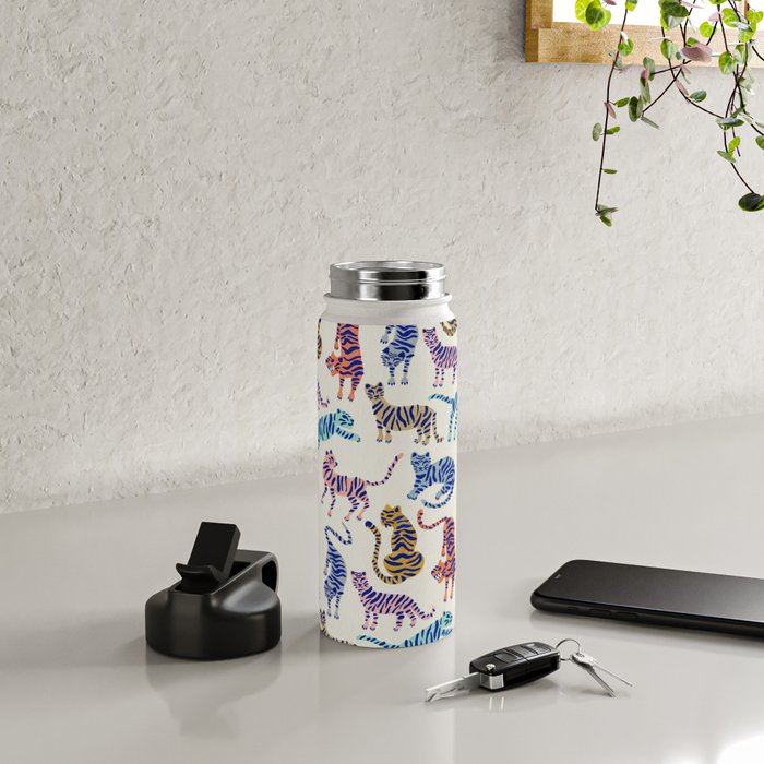 Tiger Collection - Indigo Palett Water Bottle Gallery Image 4
