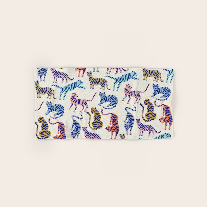 Tiger Collection - Indigo Palett Towels Gallery Image 1