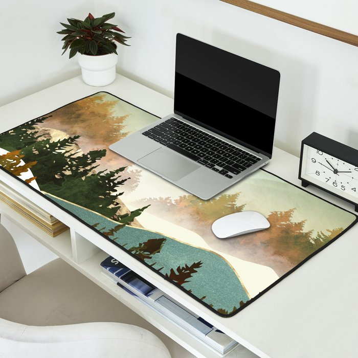 Fall Morning Desk Mat Gallery Image 2