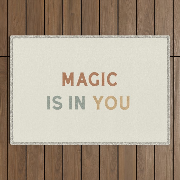Magic is in You Outdoor Rug Gallery Image 1